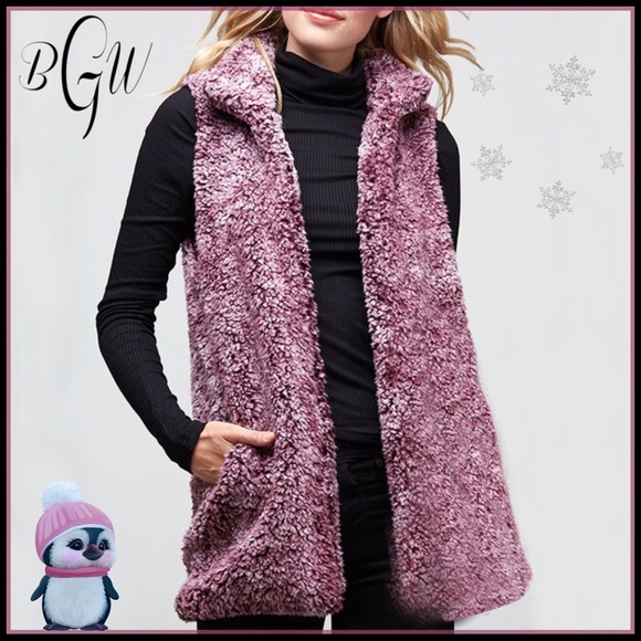 🆕5⭐️Best Seller Teddy Faux Vest - Picture 5 of 5